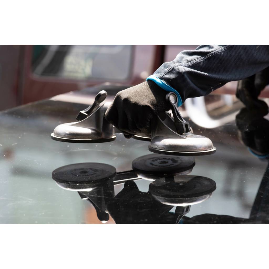 Przyssawka do szyb potrójna aluminiowa 120 mm, PDSP3120MM