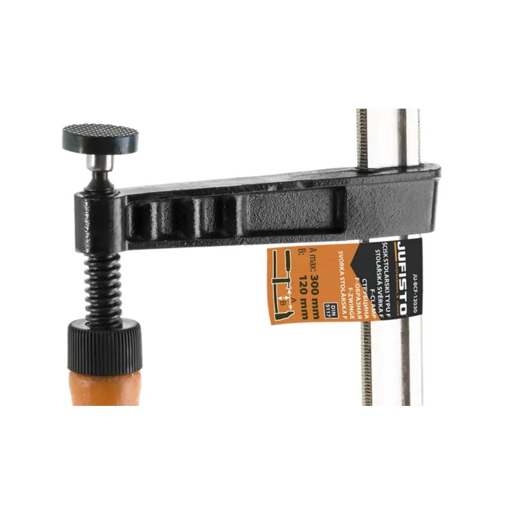 Ścisk stolarski typu F 120X300mm, SSTF120X300MMJ