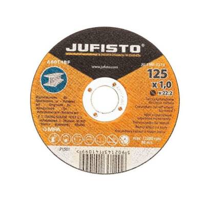 Tarcza do cięcia stali metalu 125x1.0x22.2 mm, TDC125X1X222S