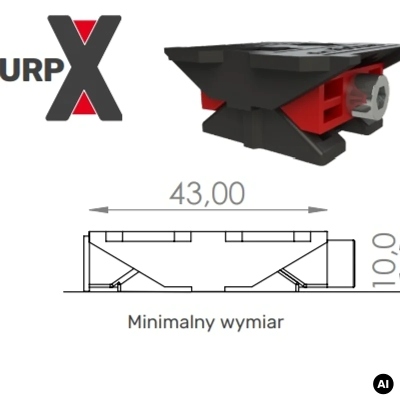 URP EMO X - Uniwersalny rozpierak pozycjonujący 10-18mm 125