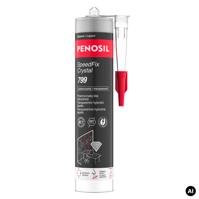 PENOSIL SpeedFix Crystal 799 - przezroczysty klej hybrydowy,