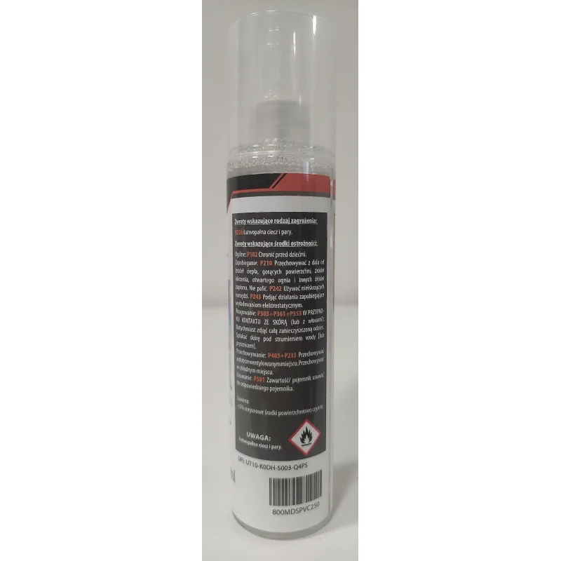 MDS PVC Cleaner 250ml Czyścik do okien i drzwi , 800MDSPVC2
