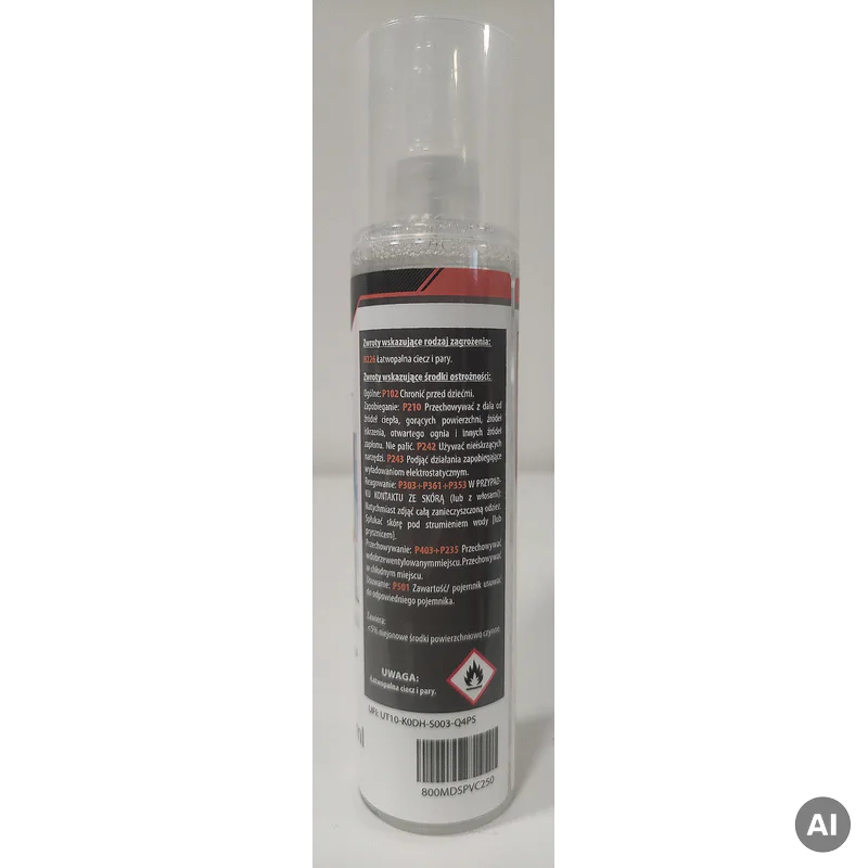 MDS PVC Cleaner 250ml Czyścik do okien i drzwi , 800MDSPVC2