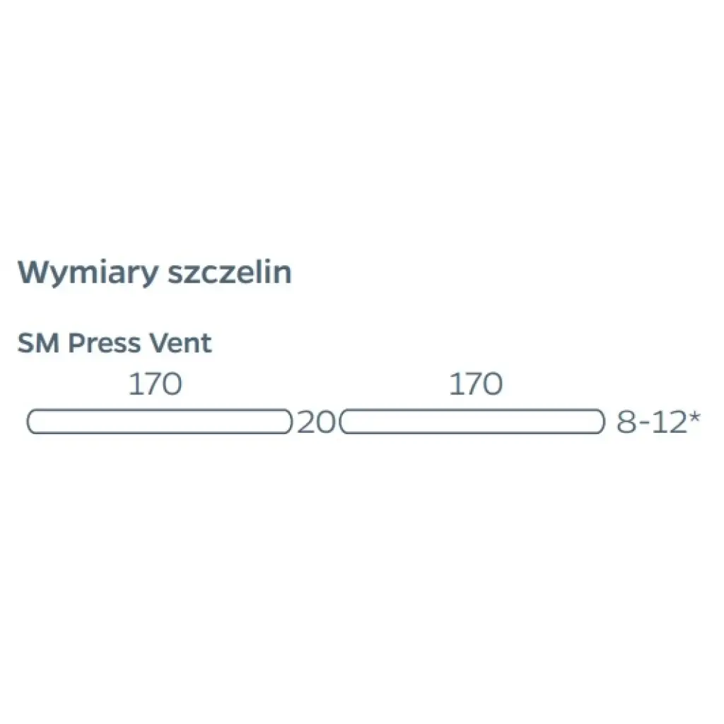 Nawiewnik SM Press Vent automatyczny ciśnieniowy, 10200110