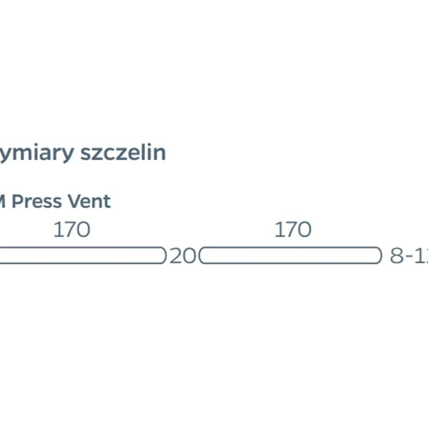 Nawiewnik SM Press Vent automatyczny ciśnieniowy, 10200110 