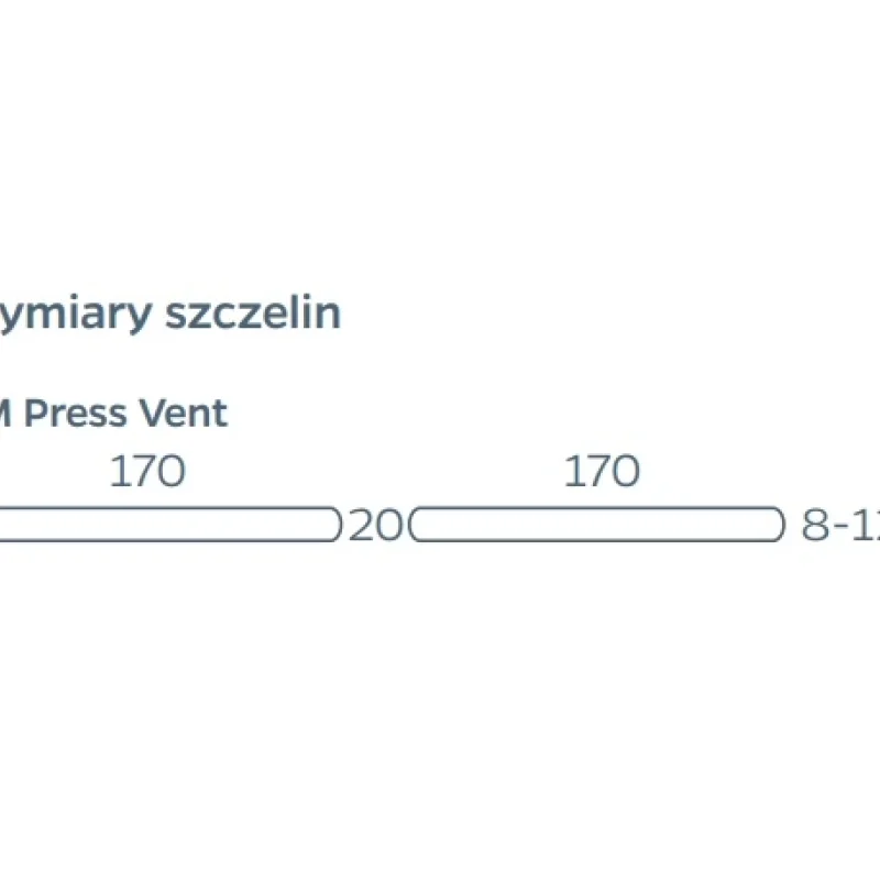 Nawiewnik SM Press Vent automatyczny ciśnieniowy, 10200110 