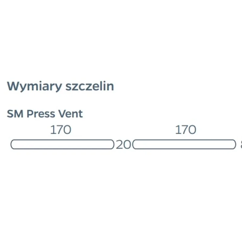 Nawiewnik SM Press Vent automatyczny ciśnieniowy, 10200110