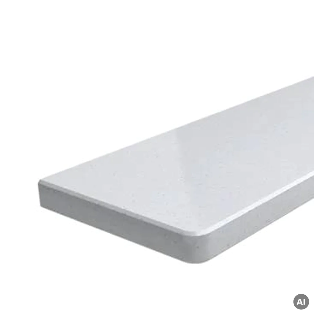Parapet konglomerat Bianco Carrara, 800.20.BICA-C