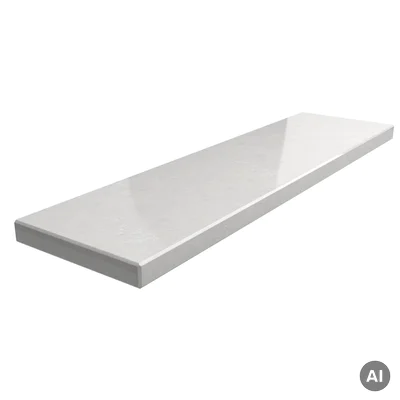 Parapet konglomerat kwarcowy Lagoon White, 800.20.LAWH-C
