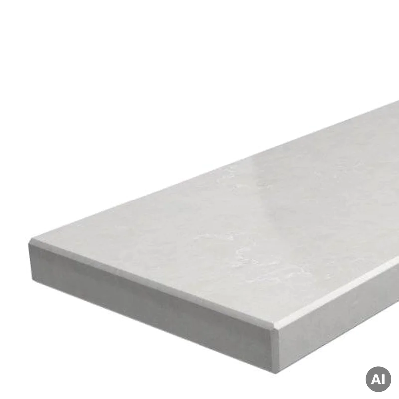 Parapet konglomerat kwarcowy Lagoon White, 800.20.LAWH-C - 3